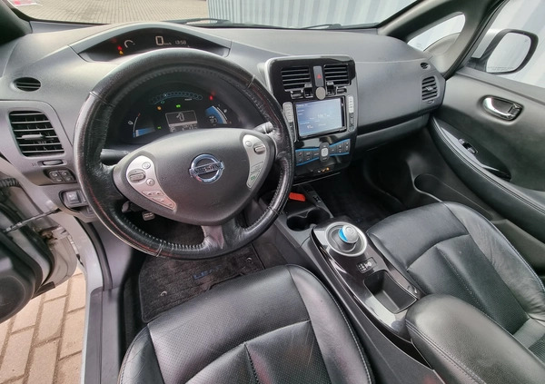 Nissan Leaf cena 39237 przebieg: 128776, rok produkcji 2013 z Przasnysz małe 301